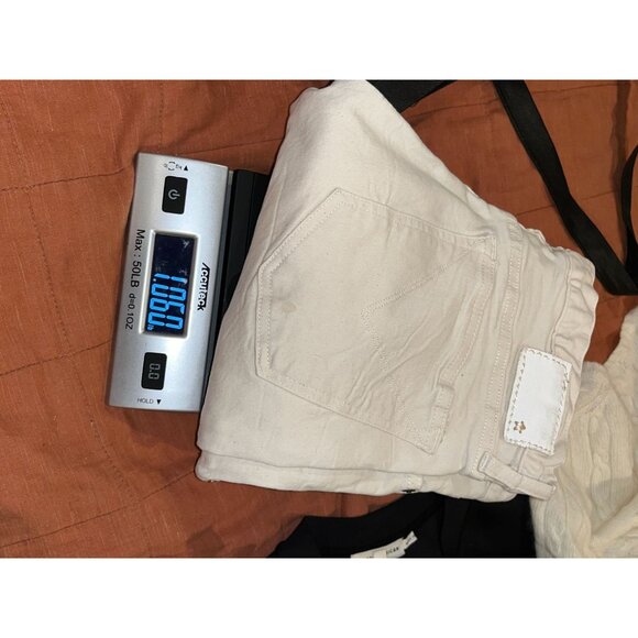 John Varvatos Womens Beige Slim Fit Jeans Size 30 Cotton Denim Casual Pants - Picture 9 of 9